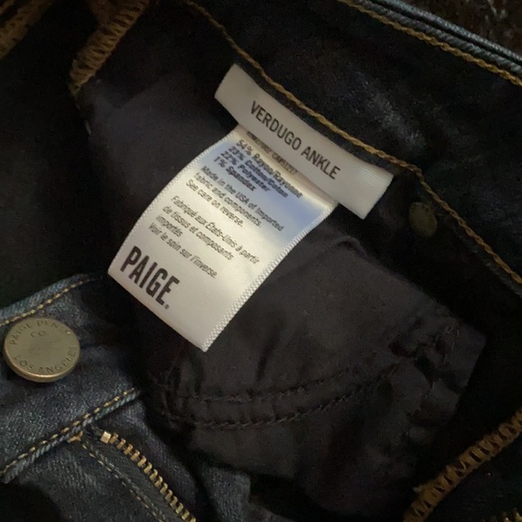 PAIGE Verdugo Ankle - Nottingham size 29 - Picture 6 of 8